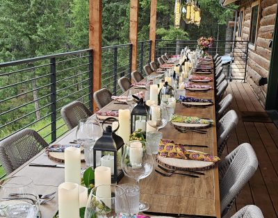 Modern cabin micro-resort in Whitefish Montana, close to Glacier National Park